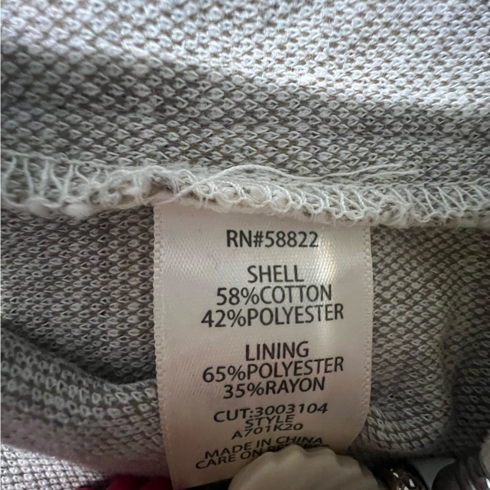 Max Studio Gray Patterned Sweater - Picture 6 of 7